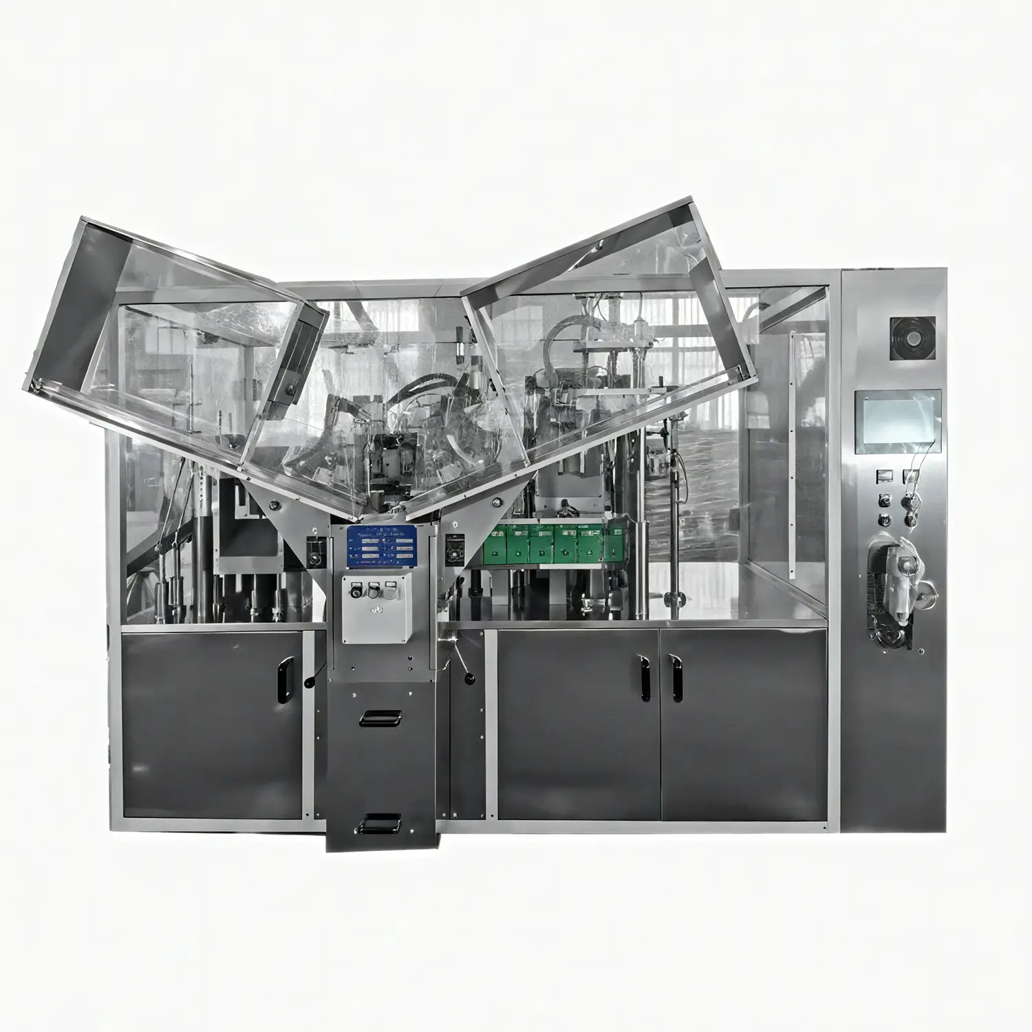 Fully Servo-Controlled Three-Color Filling and Sealing Machine